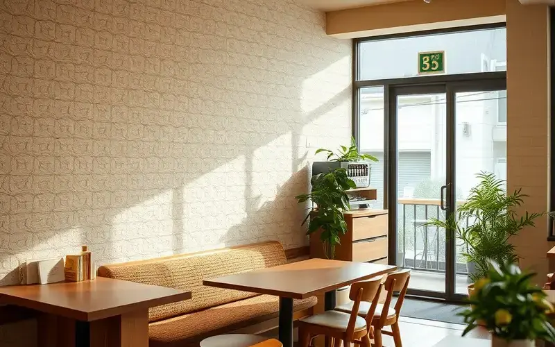 カフェ施工後